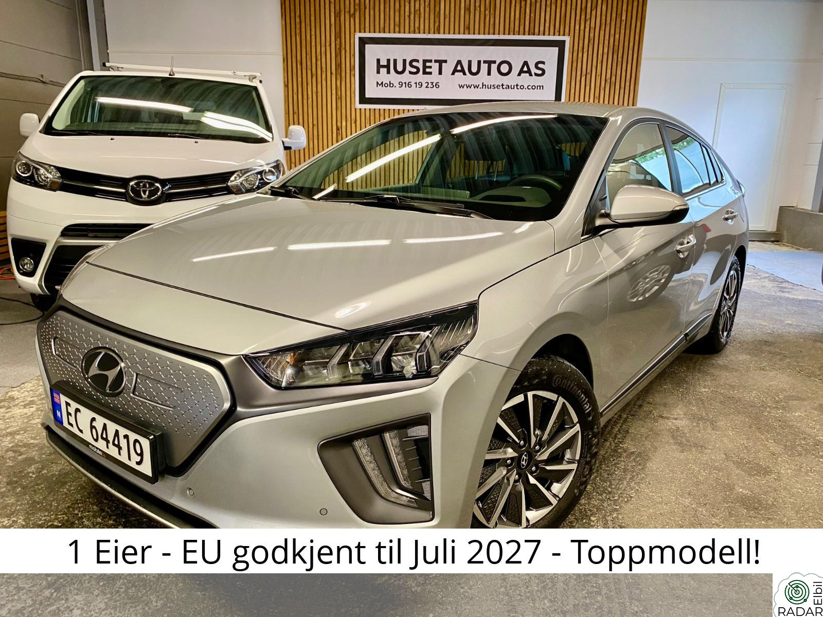 HYUNDAI IONIQ Premium/Skinn/Kamera/Blis/Acc/Historikk/Garanti ++