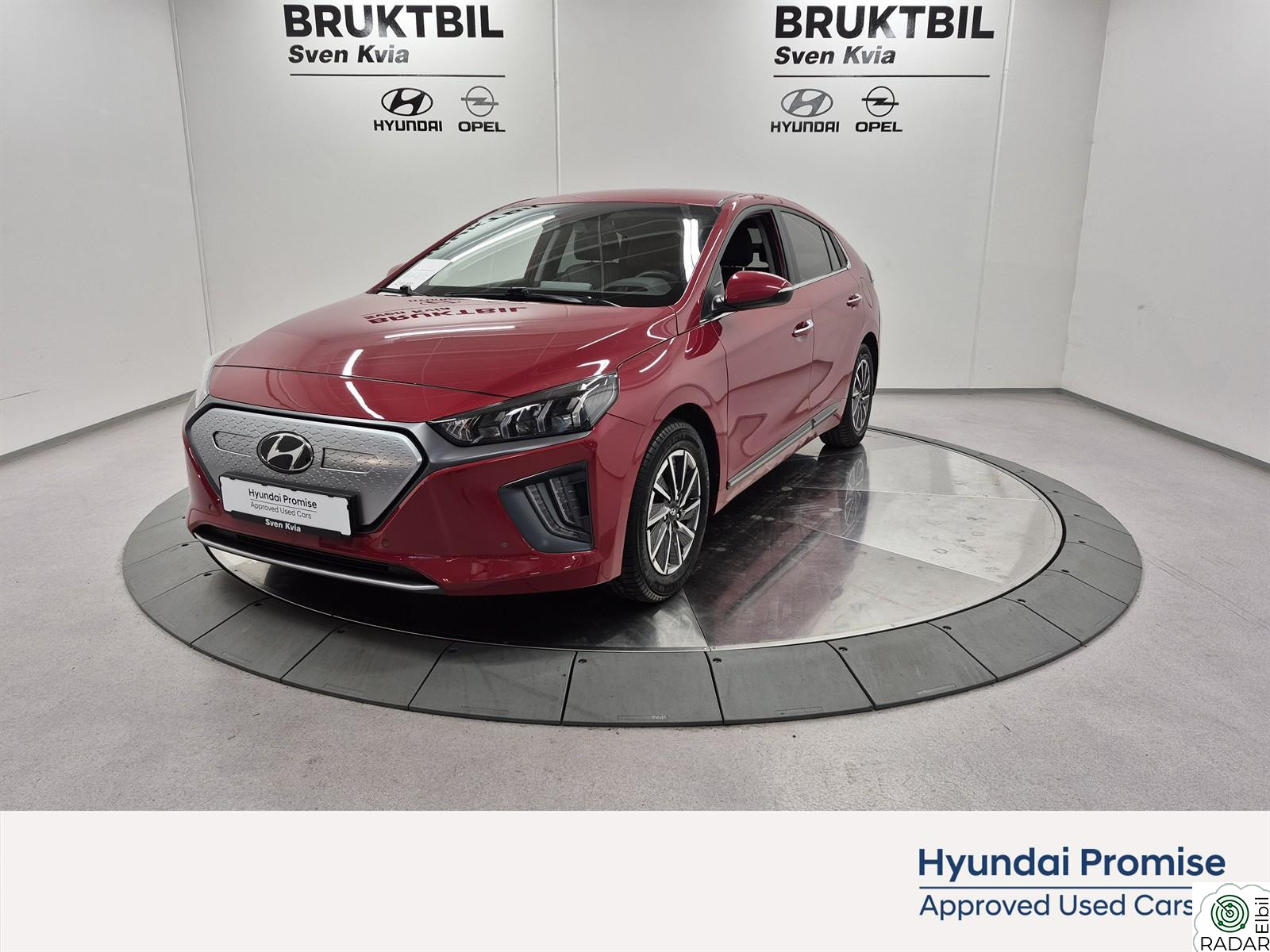 HYUNDAI IONIQ NORSK PREMIUM SKINN 38KWT ACC BLUELINK CARPLAY NAVI