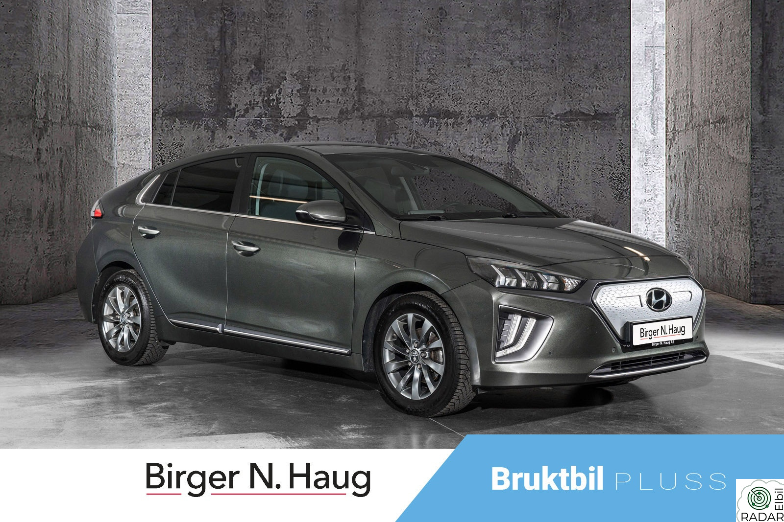 HYUNDAI IONIQ Premium NYL. UTFØRT SERVICE OG EU KONTROLL / MYE UTSTYR