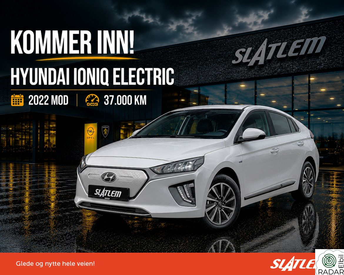HYUNDAI IONIQ Premium,skinn,norsk,+++