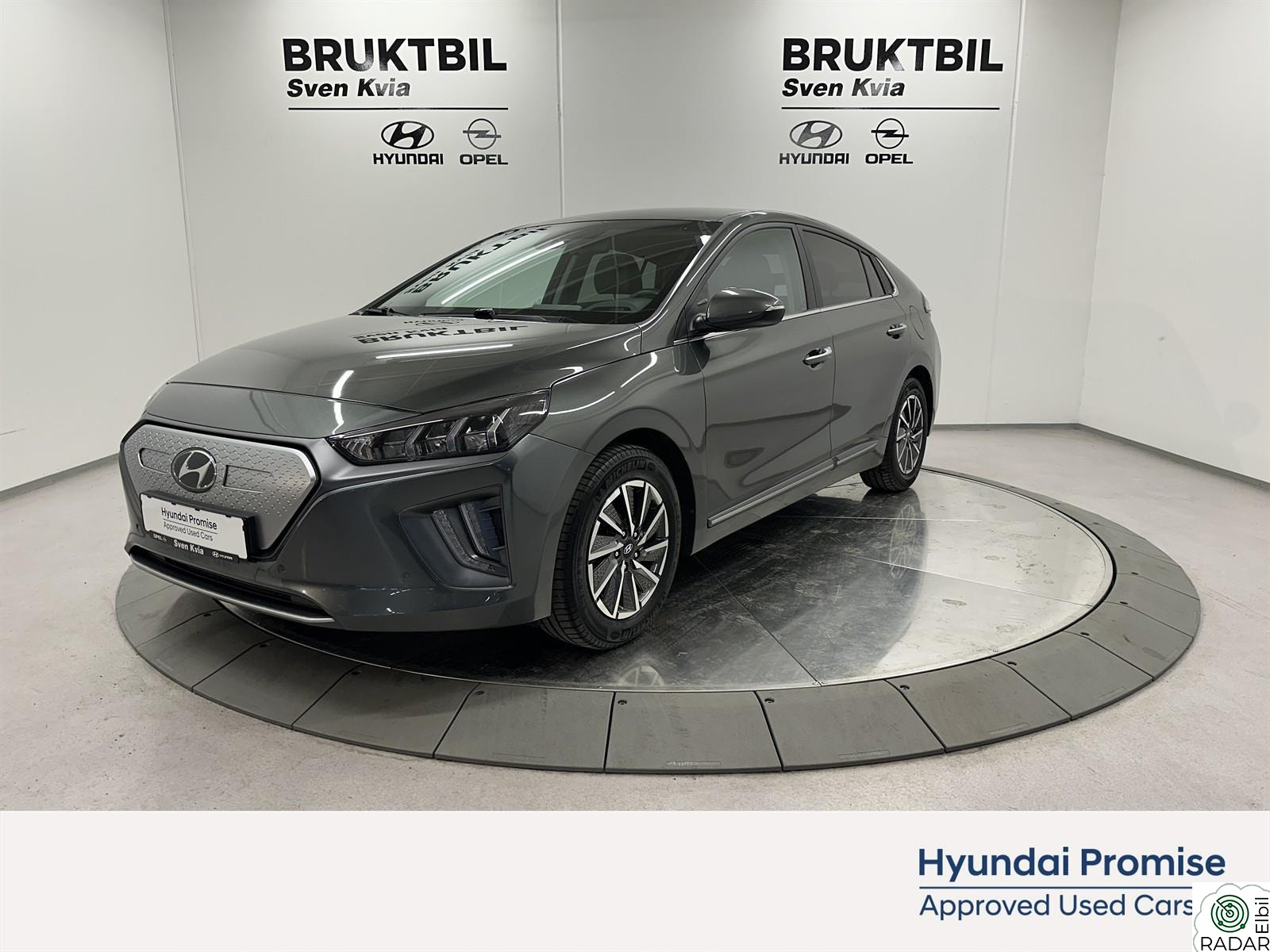HYUNDAI IONIQ NORSK PREMIUM MED SKINN. ACC, CARPLAY, NAVI, KAMERA