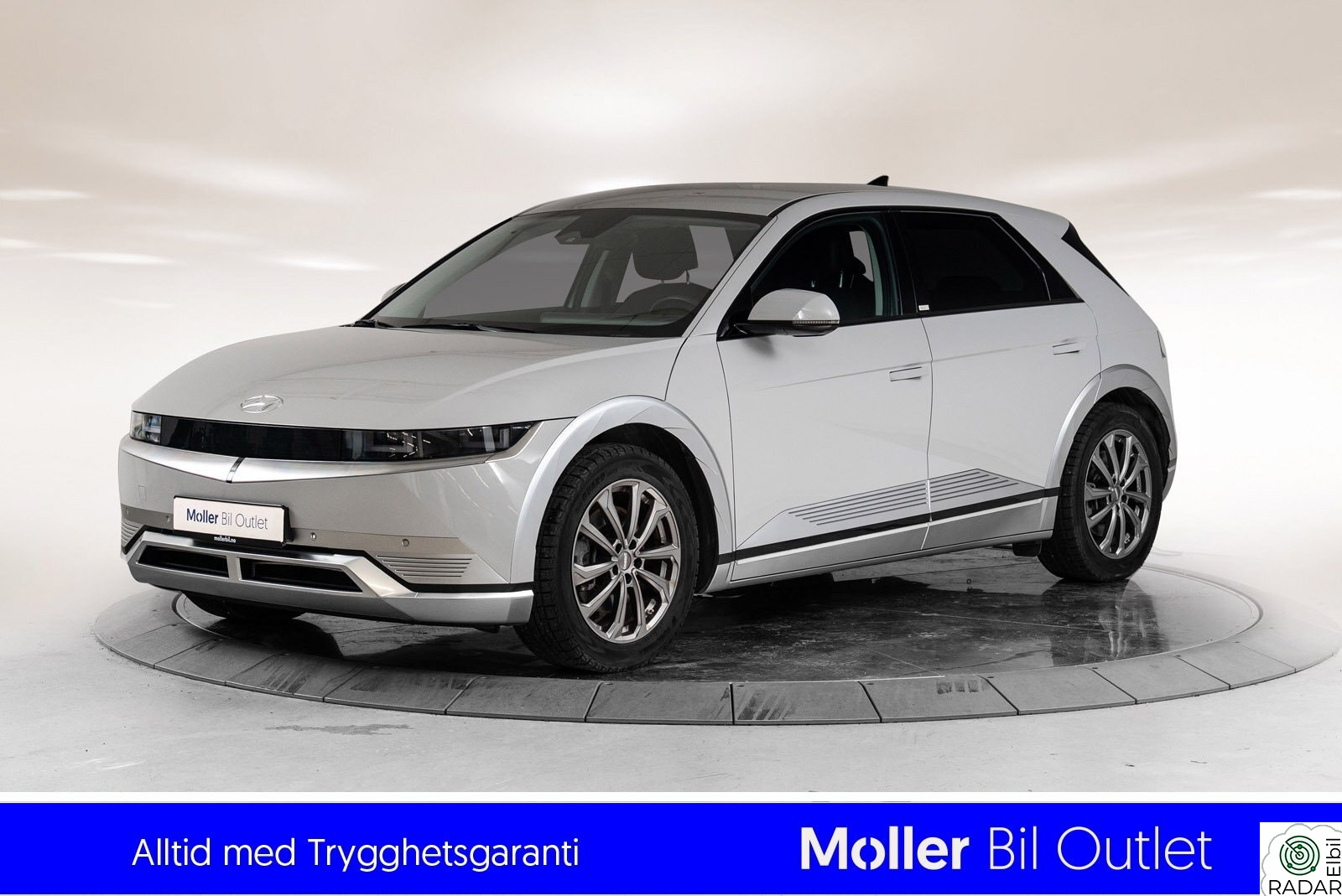 HYUNDAI IONIQ5 LR RWD - R.Kam, LED, Delskinn, Krok