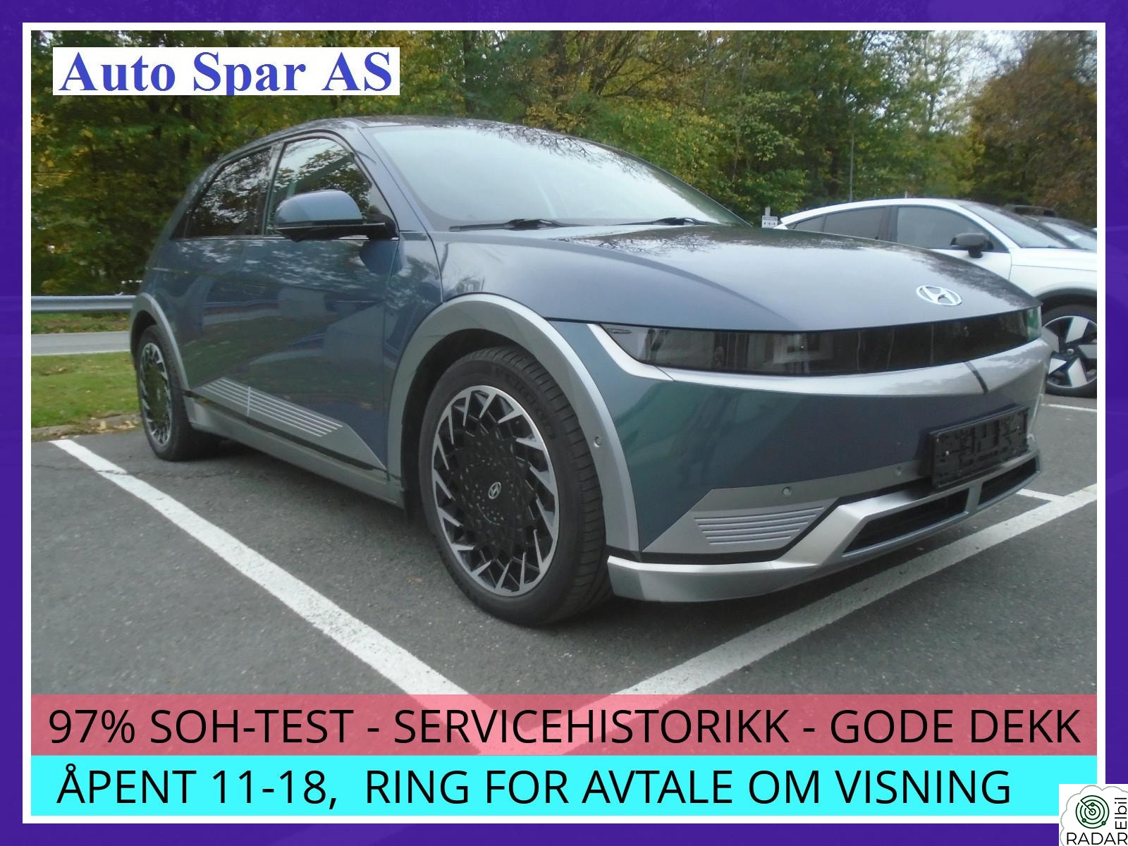 HYUNDAI IONIQ5 PREMIUM LR RWD 481 REKKEVIDDE (WLTP) NYBILGARANTI