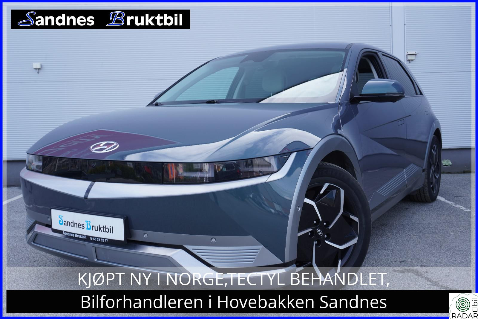 HYUNDAI IONIQ5 SKINN,ACC,HUD,BOSE,KROK,360KAM,NAVIGASJON,TLF,DAB+