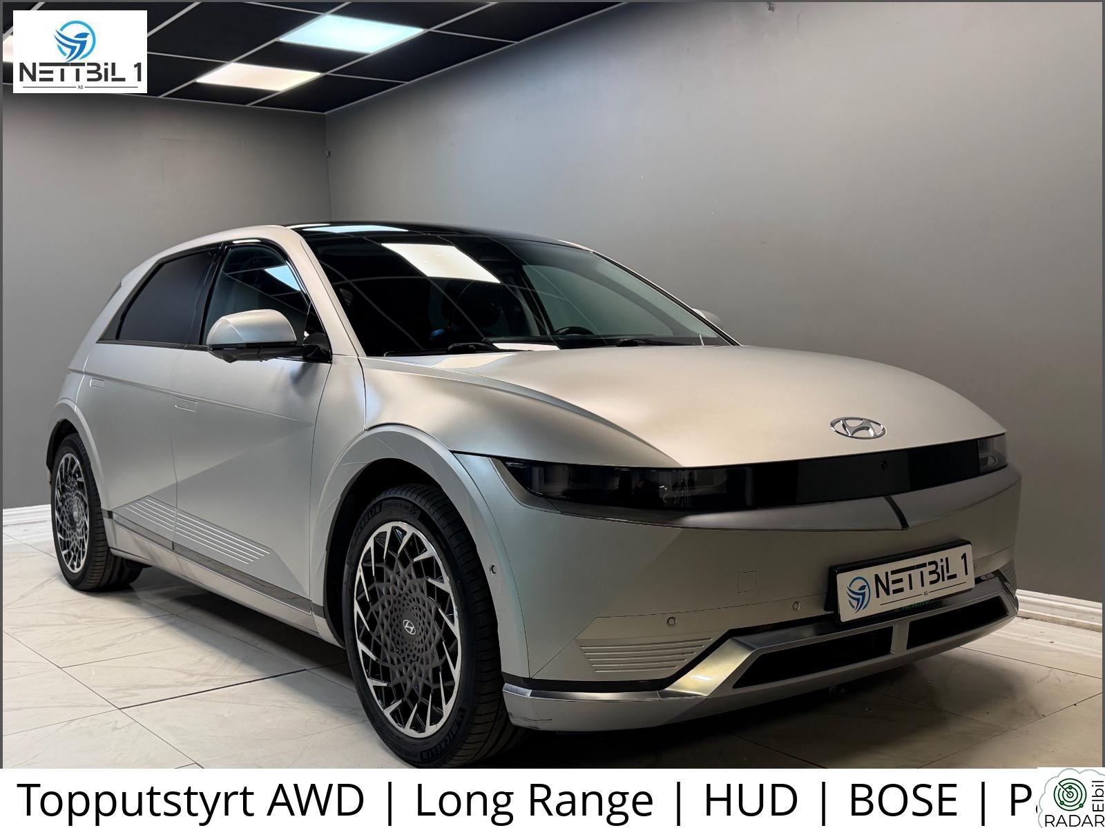 HYUNDAI IONIQ5 Topputstyrt AWD | Long Range | HUD | BOSE | Panorama+++
