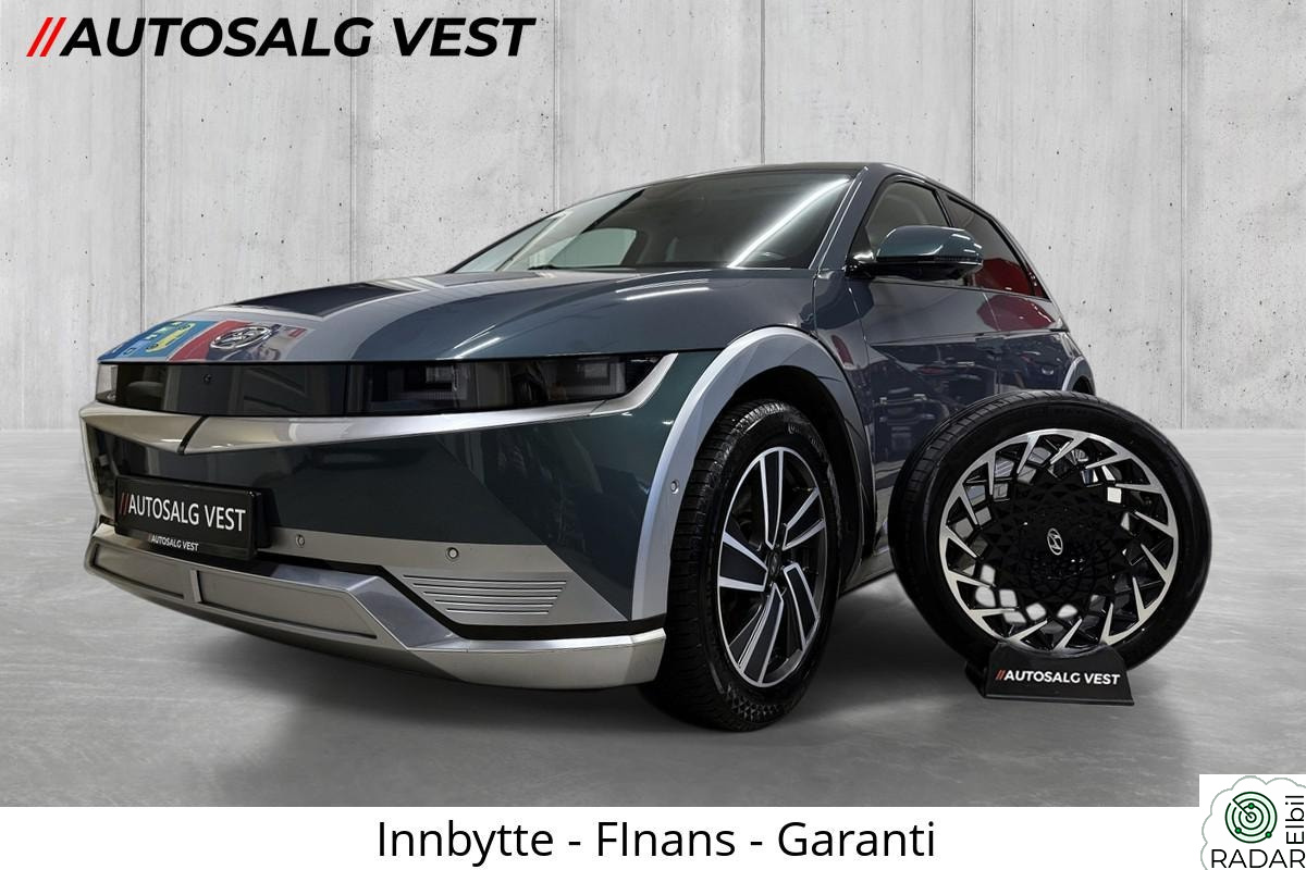 HYUNDAI IONIQ5 72,6 kWh 430WLTP AWD P45/Skinn/Bose/Navi/Krok/360/ACC