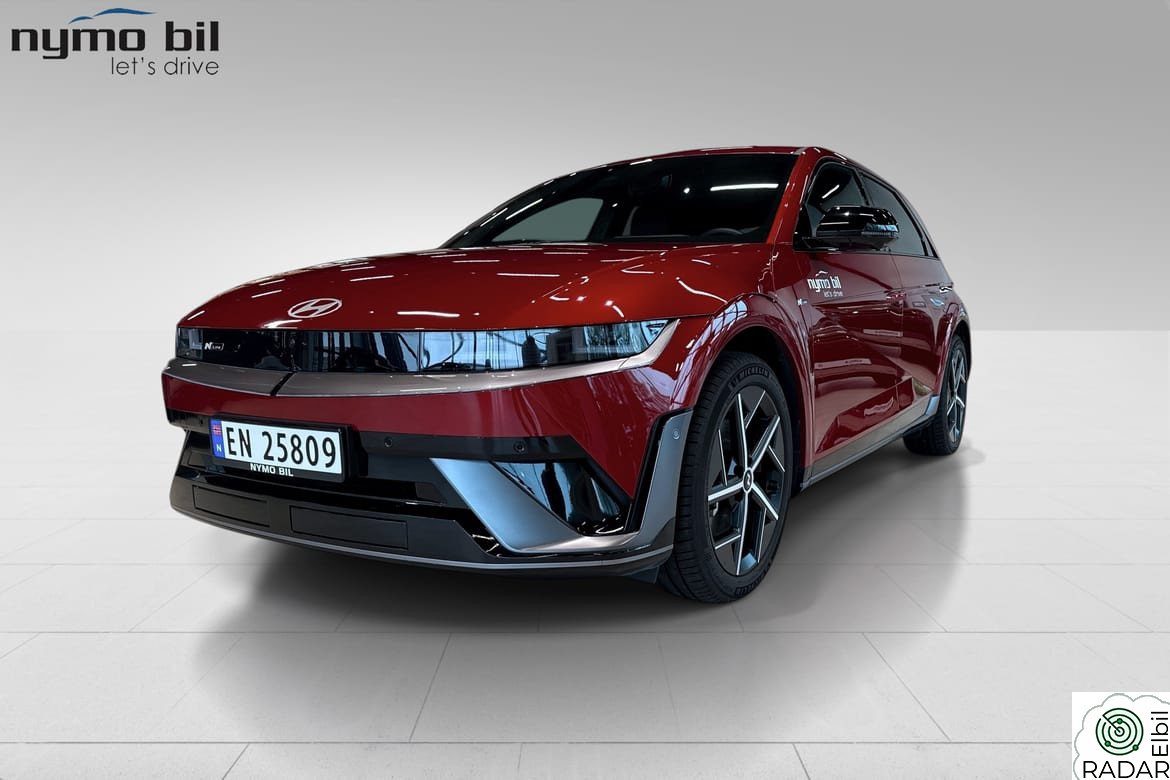 HYUNDAI IONIQ5 LR AWD N Line i nydelig farge!!