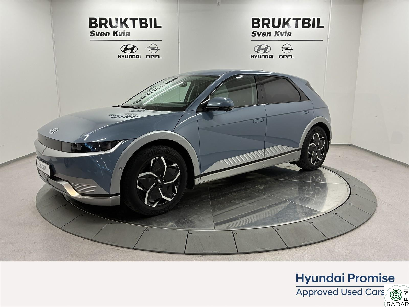 HYUNDAI IONIQ5 NORSK PREMIUM 19" 77KWH SKINN ACC HUD BLUELINK CARPLAY
