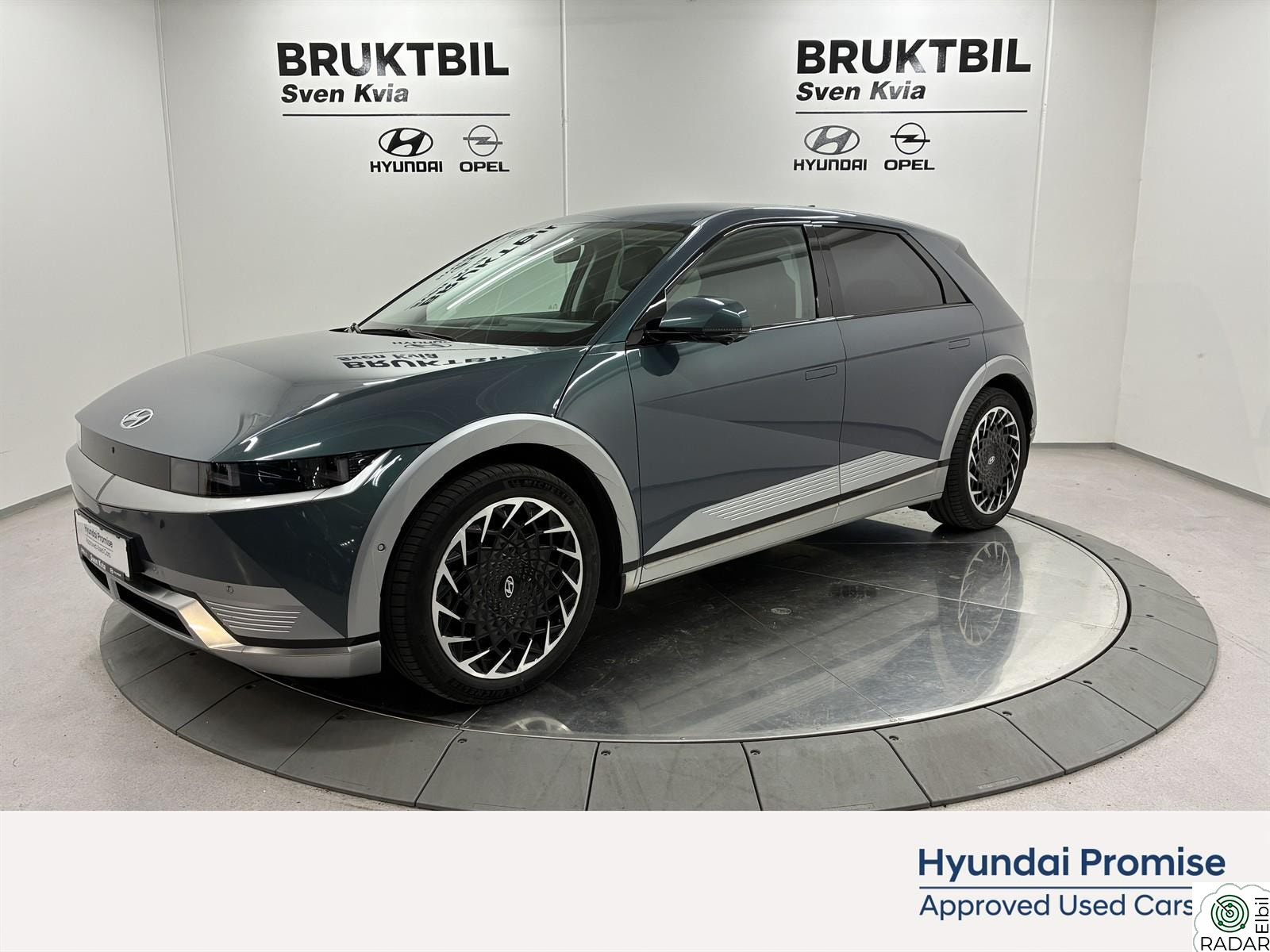 HYUNDAI IONIQ5 NORSK PREMIUM 20" 77KWH 325HK SKINN 360 NAVI CARPLAY