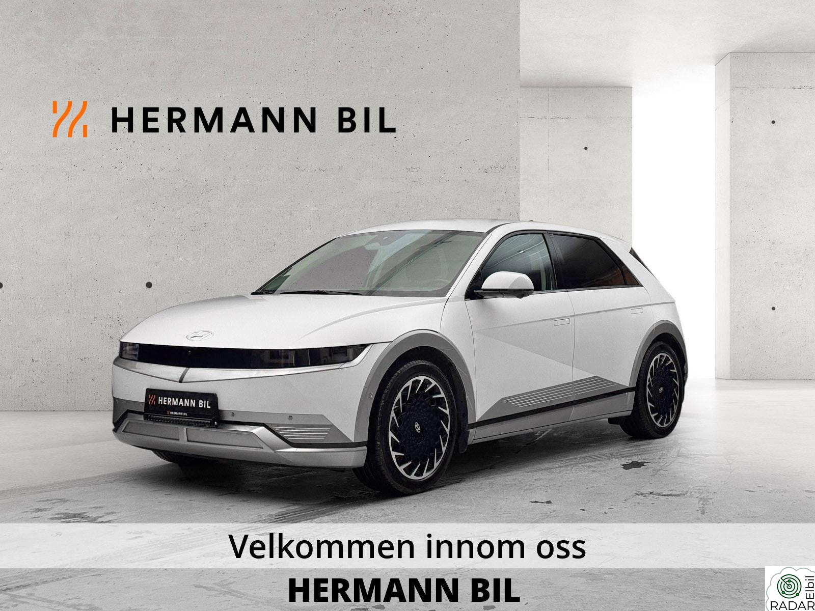 HYUNDAI IONIQ5 LR AWD/Premium/Matt hvit/Krok/ACC/LED/