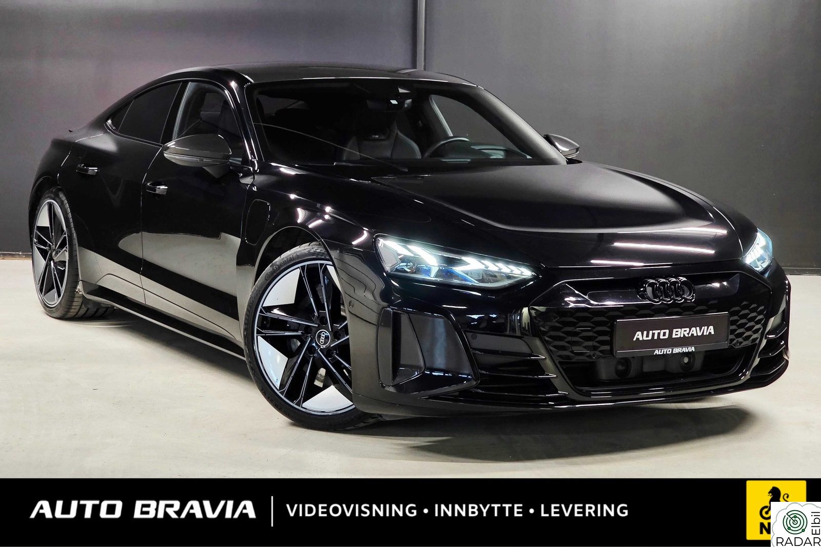 AUDI RS e-tron GT 646HK/SE UTSTYR!/LASER/CARBON/N.VISION/RS SETER/B&O/NAF