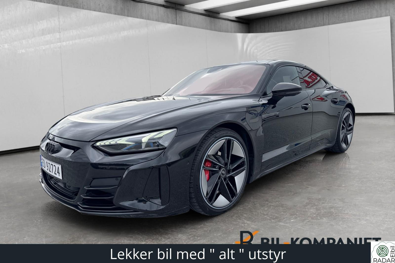 AUDI RS E TRON GT NightVision | B&O | ACC | Norsk Bil | Lav Km