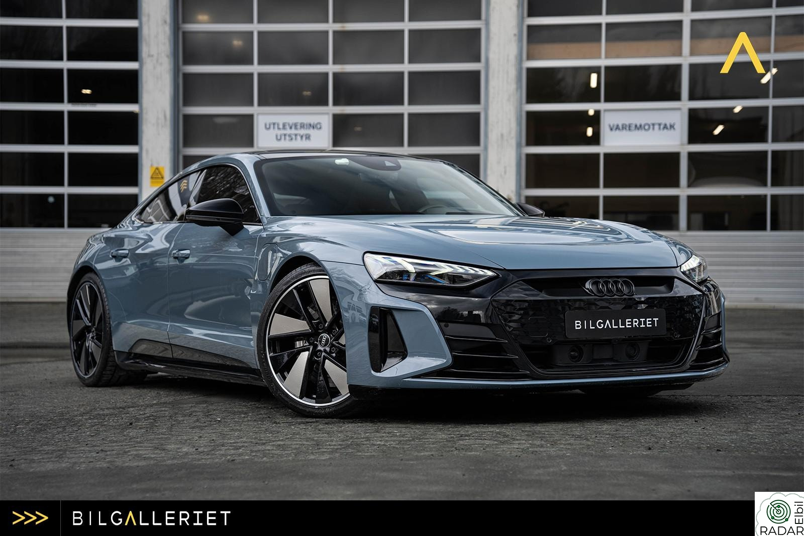 AUDI RS E TRON GT B&O/4WS/LUFT/MASSASJE/PANO/14-VEIS/LASER/MATRIX/ACC/HUD