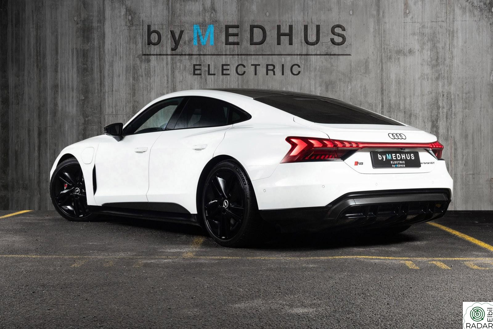 AUDI RS e-tron GT 646HK 4-hjulsstyring,Carbon+,HUD,B&O,Laserlys,360