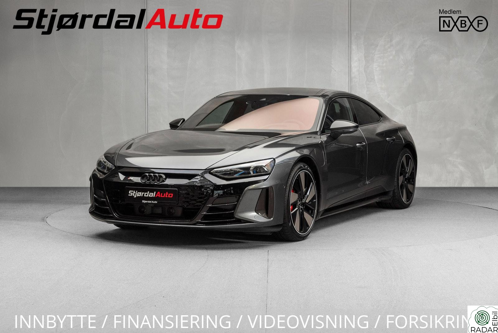 AUDI RS e-tron GT 646hk TOPPUTSTYRT! KARBON/LUFT/NIGHTVIS./MATRIX