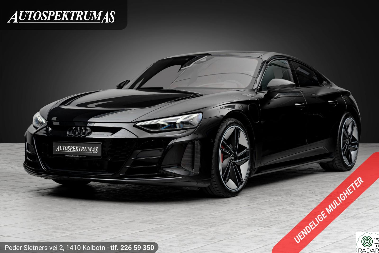 AUDI RS e-tron GT Karbonpakke/Nightvision/Bakhjulsstyring/Laserlys/Norsk+