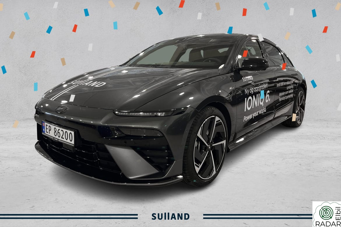 HYUNDAI IONIQ6 N-Line Demo AWD LR 570km //Hengerfeste// Skiluke//