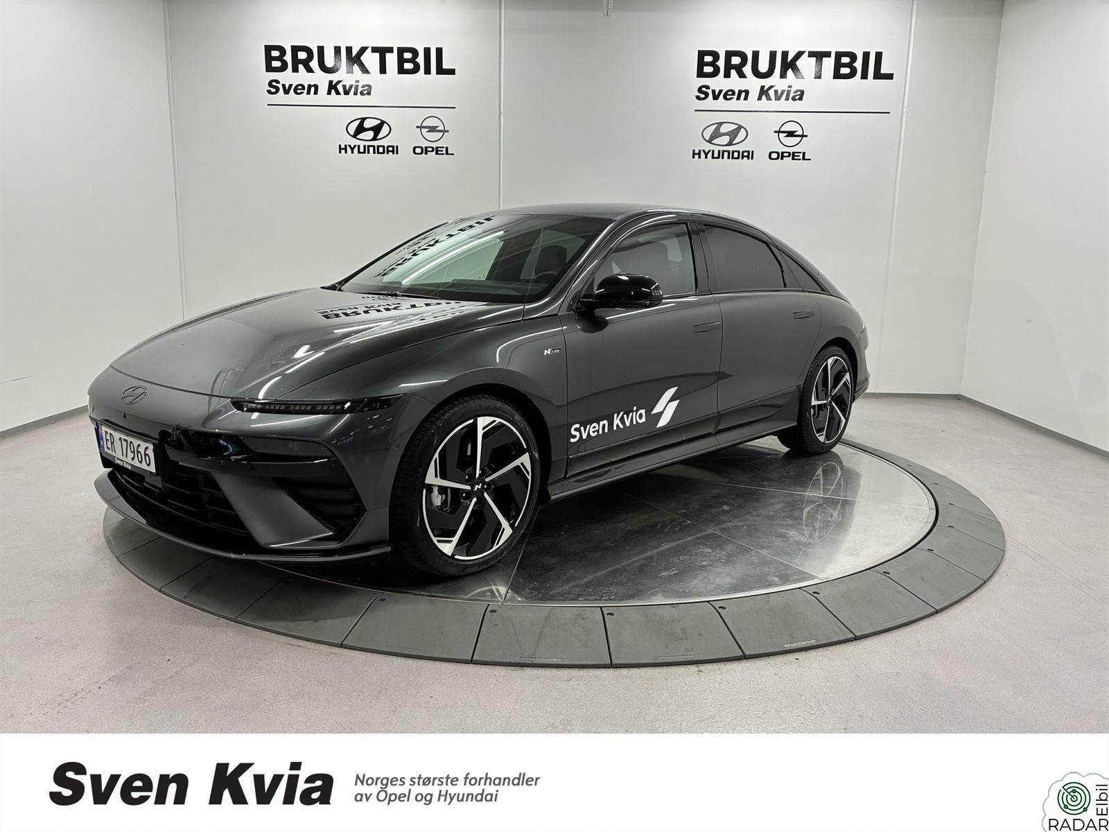 HYUNDAI IONIQ6 N-LINE 84KWH 325HK AWD NAVI 360-KAMERA ALCANTARA