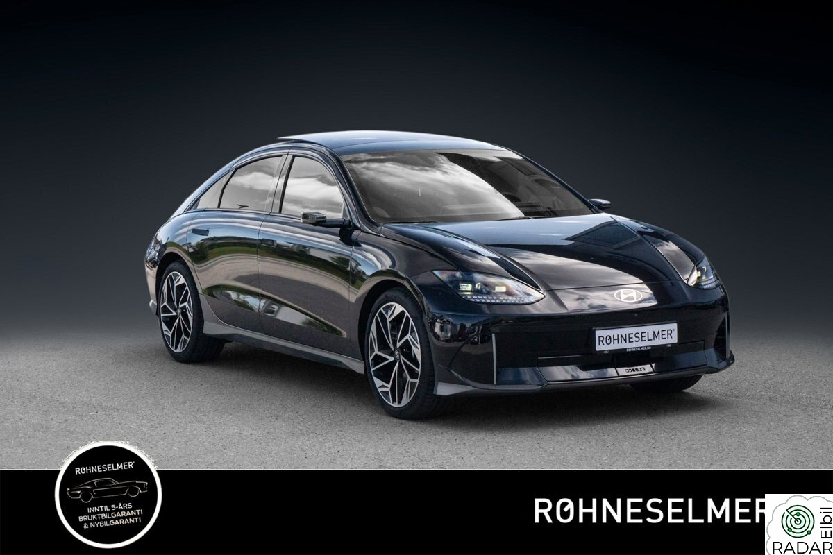 HYUNDAI IONIQ6 Digital sidespeil|Bose|App|LED|LongRange|AWD|TopLine