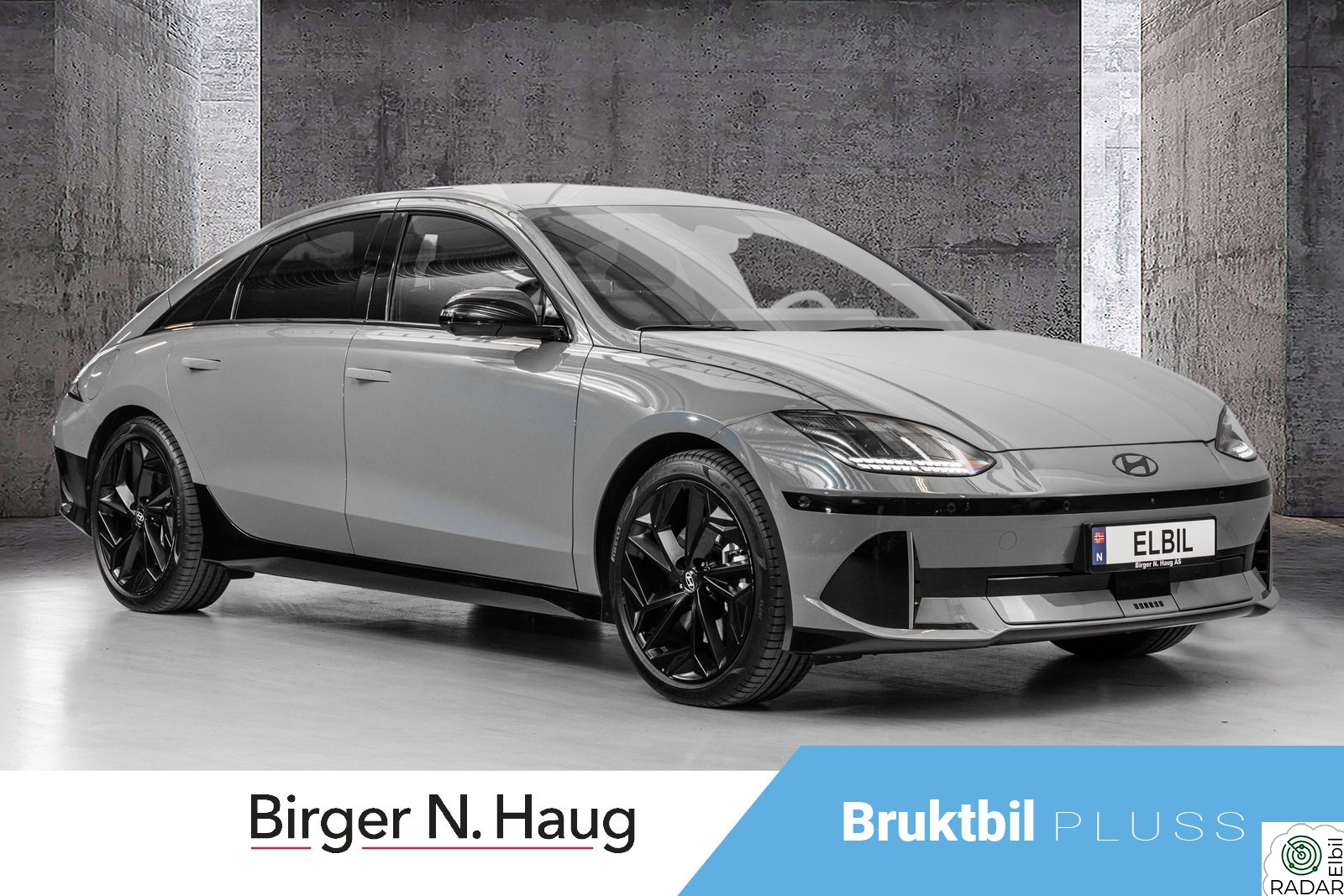HYUNDAI IONIQ6 Long Range AWD Premium- TOPPMODELL MED HENGERFESTE!!