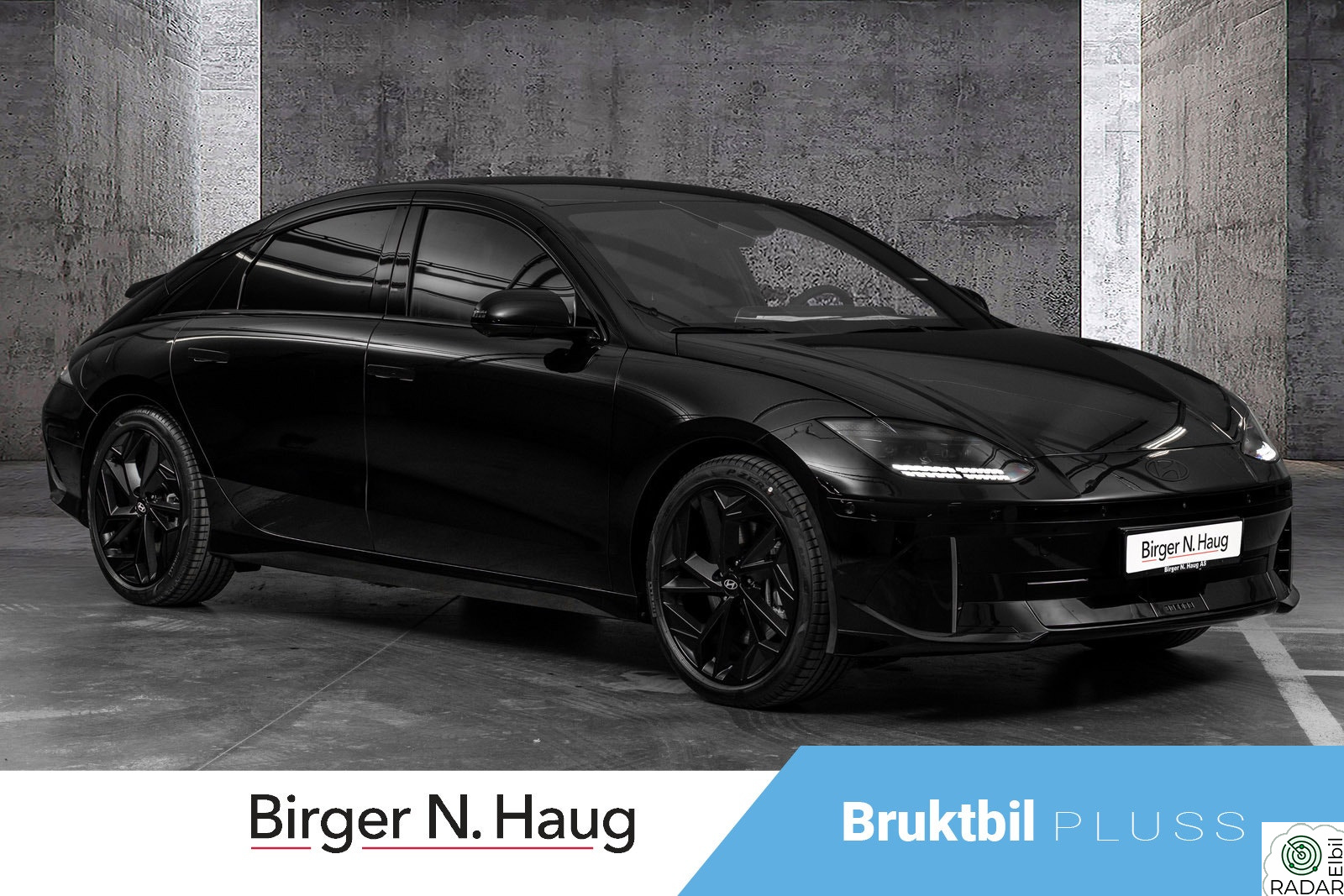 HYUNDAI IONIQ6 Long Range AWD Black Edition ''SOM NY''!