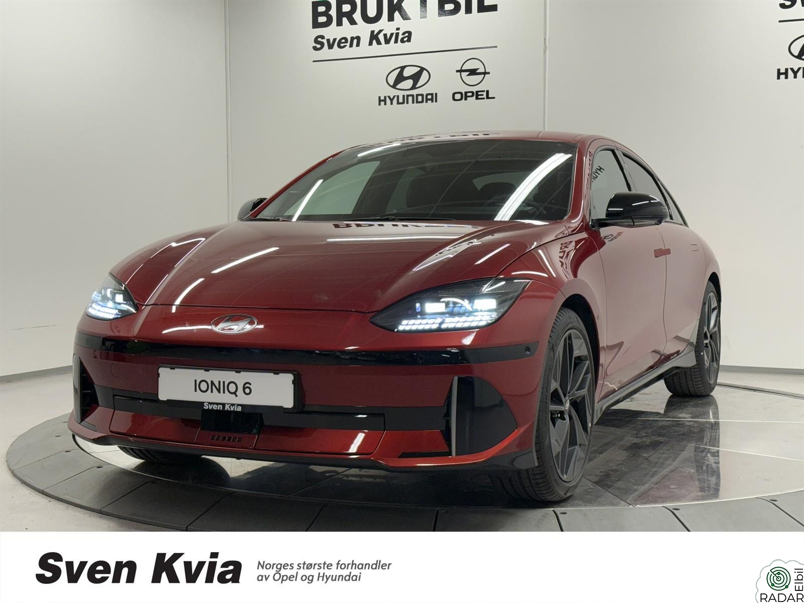 HYUNDAI IONIQ6 Black Edition AWD Leasingkampanje ut September