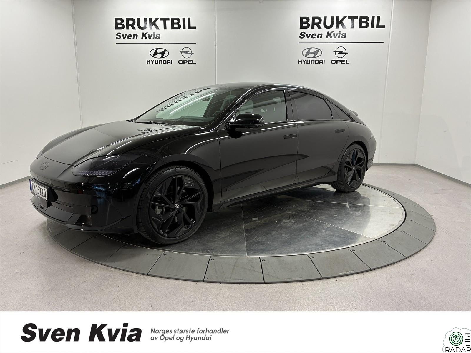 HYUNDAI IONIQ6 BLACK EDITION 77KWH 325HK AWD ACC HUD NAVI 360 CARPLAY