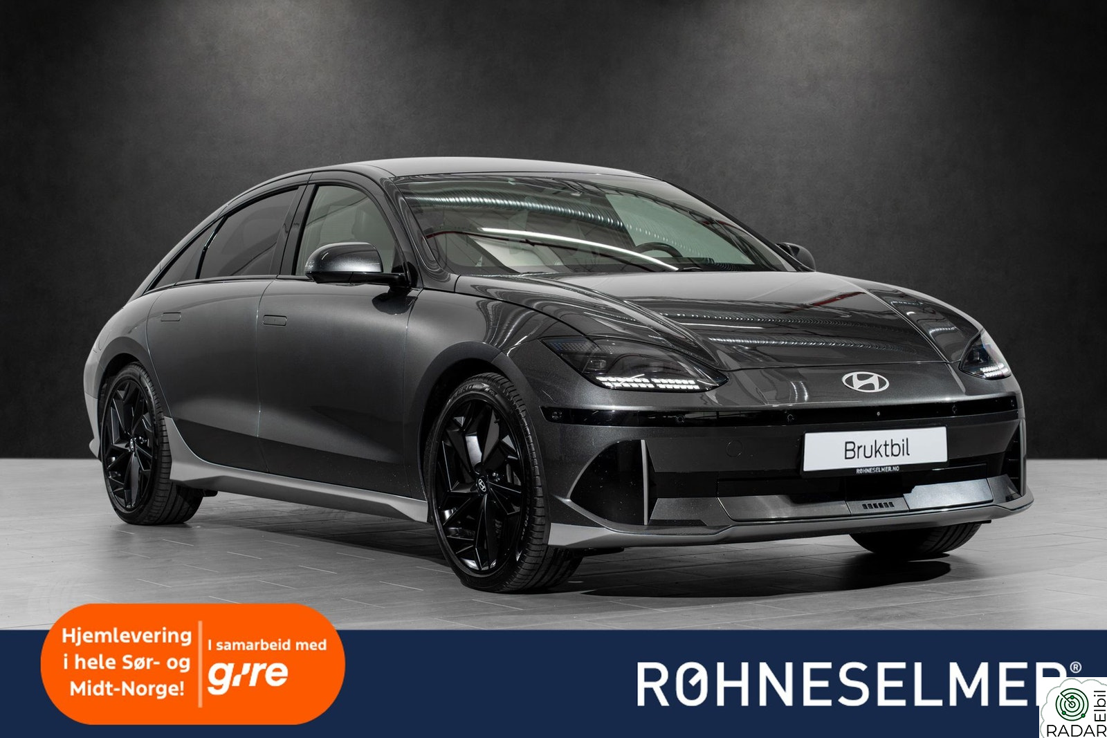 HYUNDAI IONIQ6 77.4 kWh 570km Premium AWD App Acc Forvarming +++