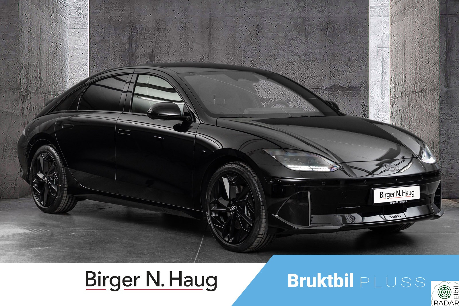 HYUNDAI IONIQ6 Long Range AWD Black Edition (K) SOM NY/LEVERINGSKLAR++