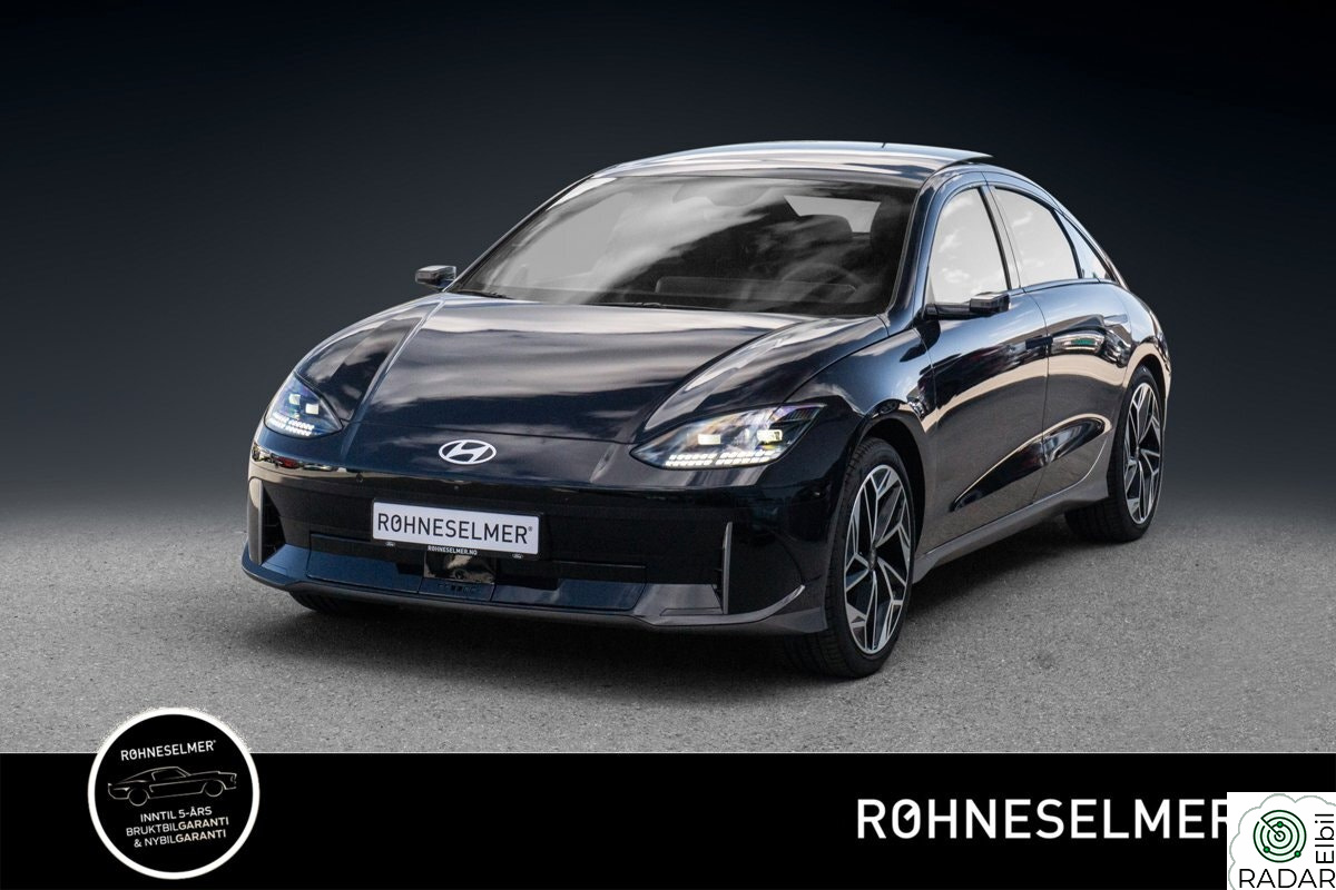 HYUNDAI IONIQ6 Digital sidespeil|Bose|App|LED|LongRange|AWD|TopLine