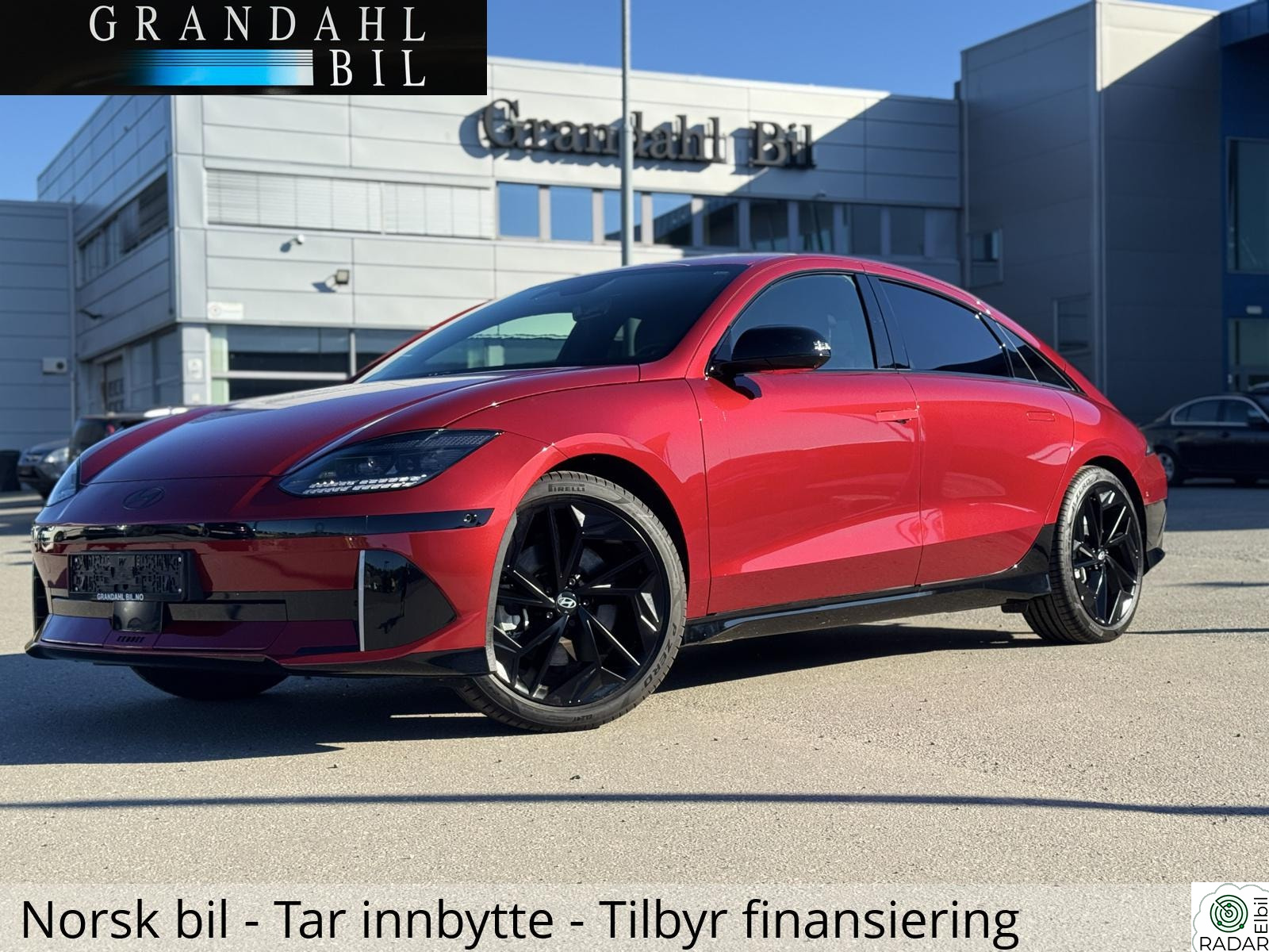HYUNDAI IONIQ6 LR AWD I BlackEdition I Fullskinn I Krok I Bose I Norsk