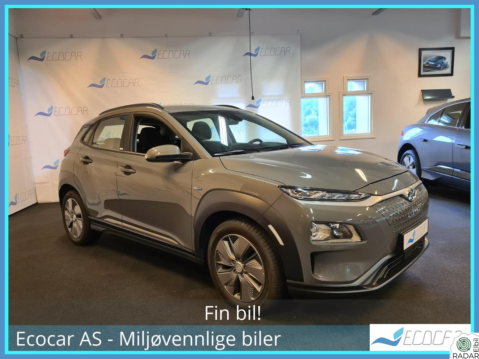 HYUNDAI Kona Trend/64kwh/204hk/Navi/Bluelink/Takboks/ACC/DAB/