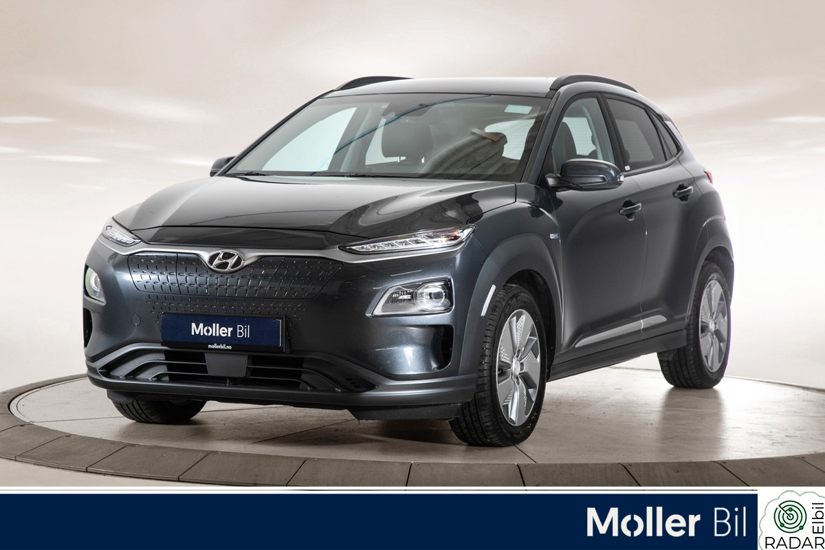 HYUNDAI Kona Trend 64kWh|SmartCruise|Ryggekam|LED|Lysass|Rattvarme