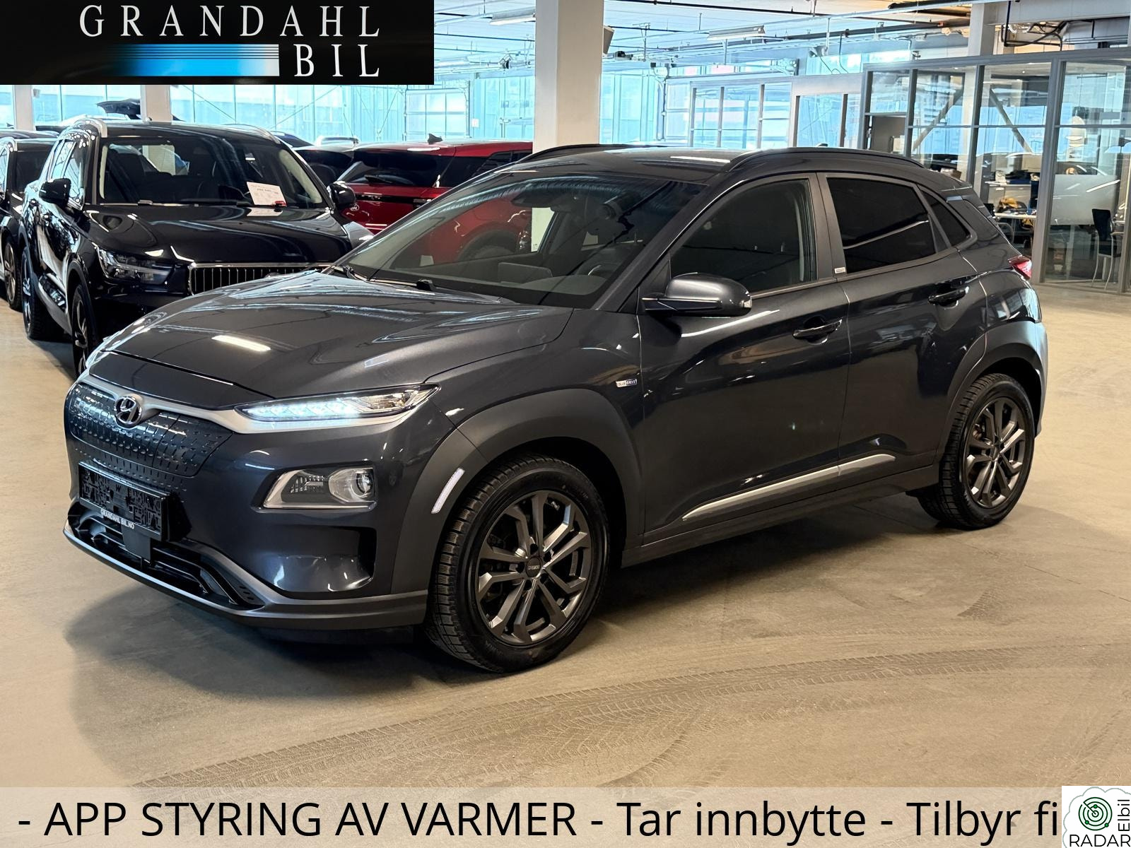 HYUNDAI Kona EV - 204 HK - 64 Kwh - WLTP 449 KM - Tar innbytte