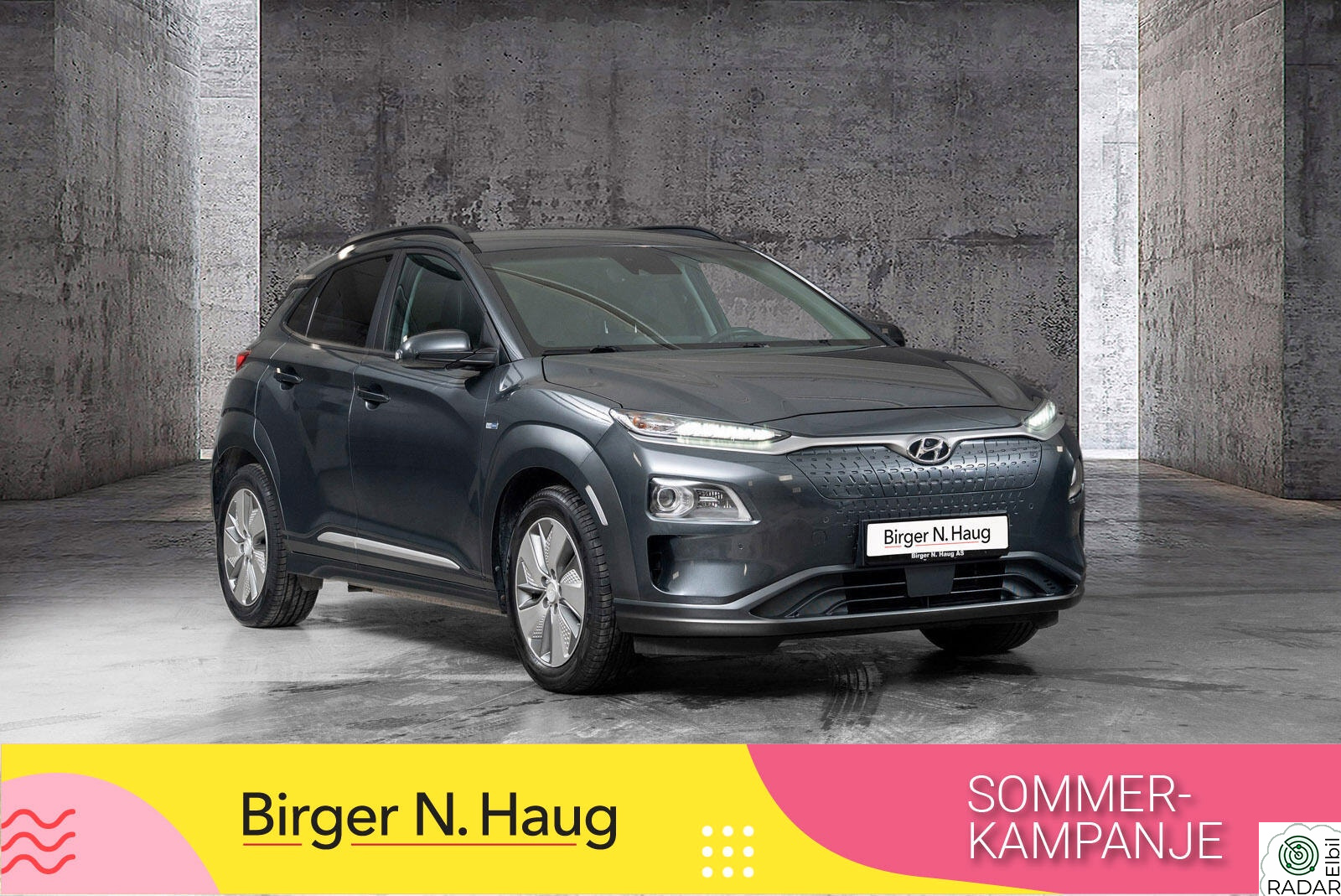 HYUNDAI Kona Premium TOPPUTSTYRT! SKINN/S.V-HJUL/APP/VARMEPUMPE+++