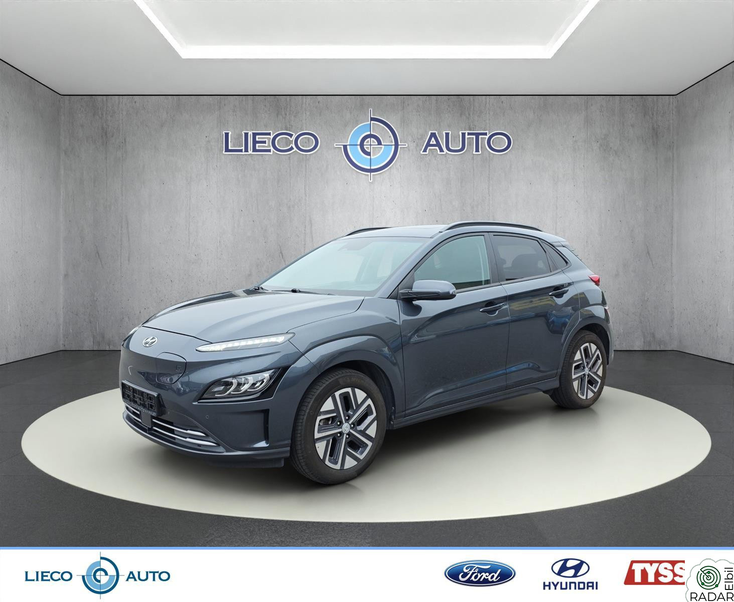 HYUNDAI Kona 64kWt 204HK Premium Skinn App