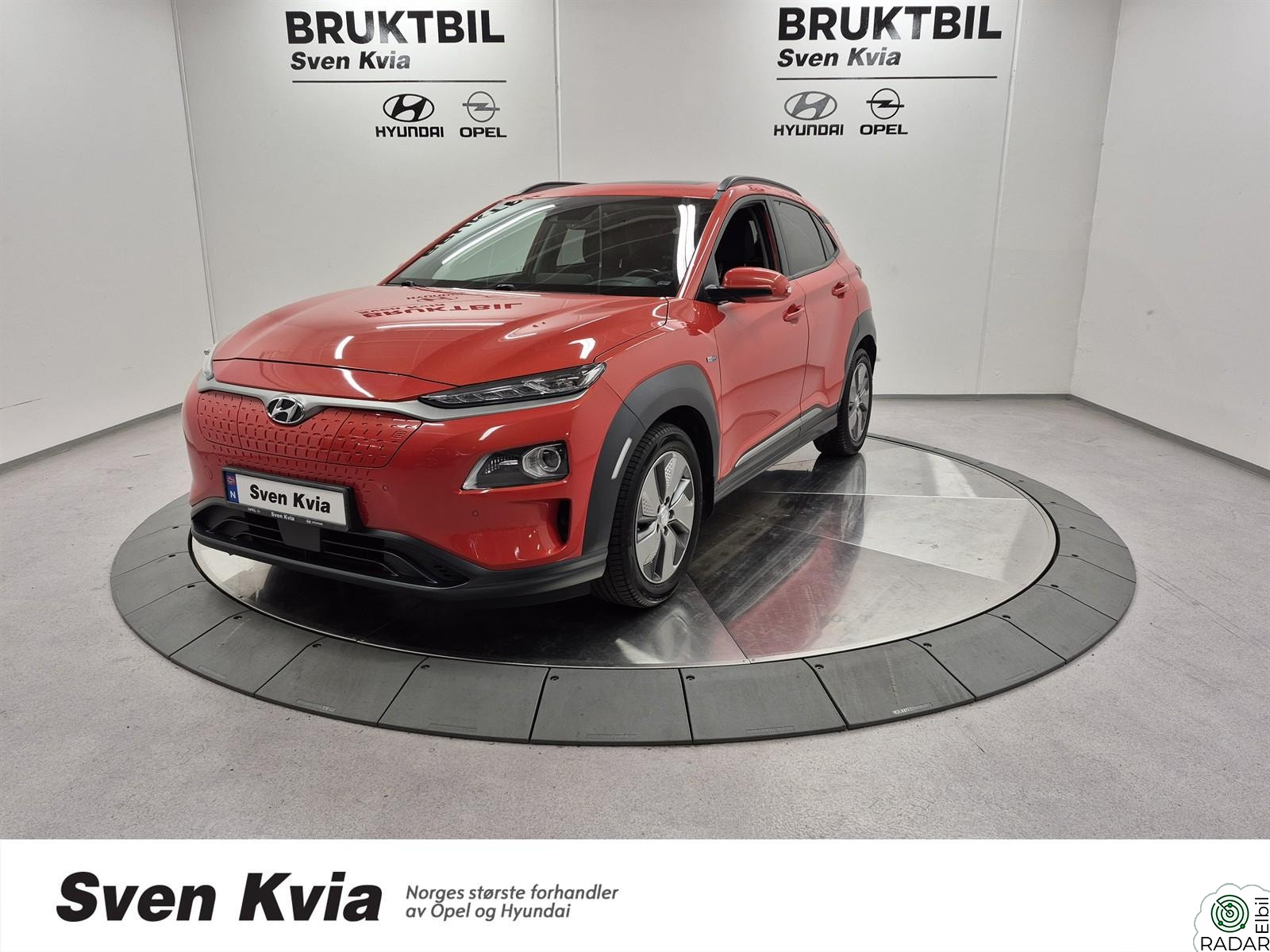 HYUNDAI Kona, Kauai NORSK TEKNIKK M SKINN SOLTAK ACC NAVI CARPLAY HUD