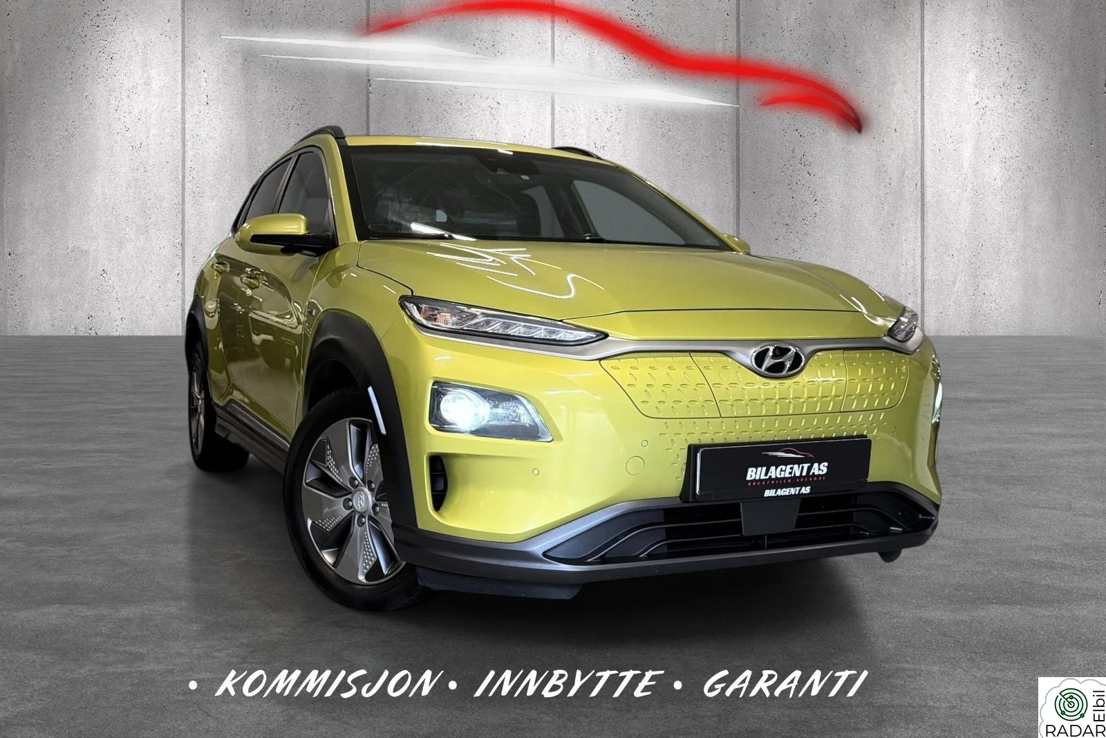 HYUNDAI Kona, Kauai 64kWh (482km WLTP) LR+ PREMIUM|ACC|HUD|KEYLESS|DAB+| ++