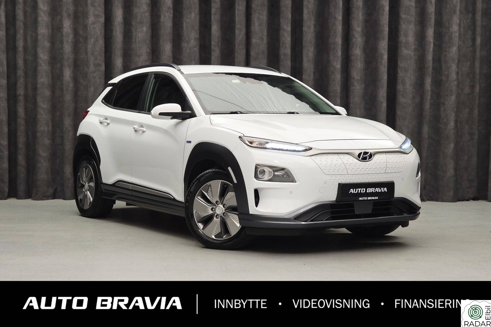 HYUNDAI Kona 64KWH/449KM/PREMIUM/ACC/HUD/KRELL/VENTILASJON/RATTVARME
