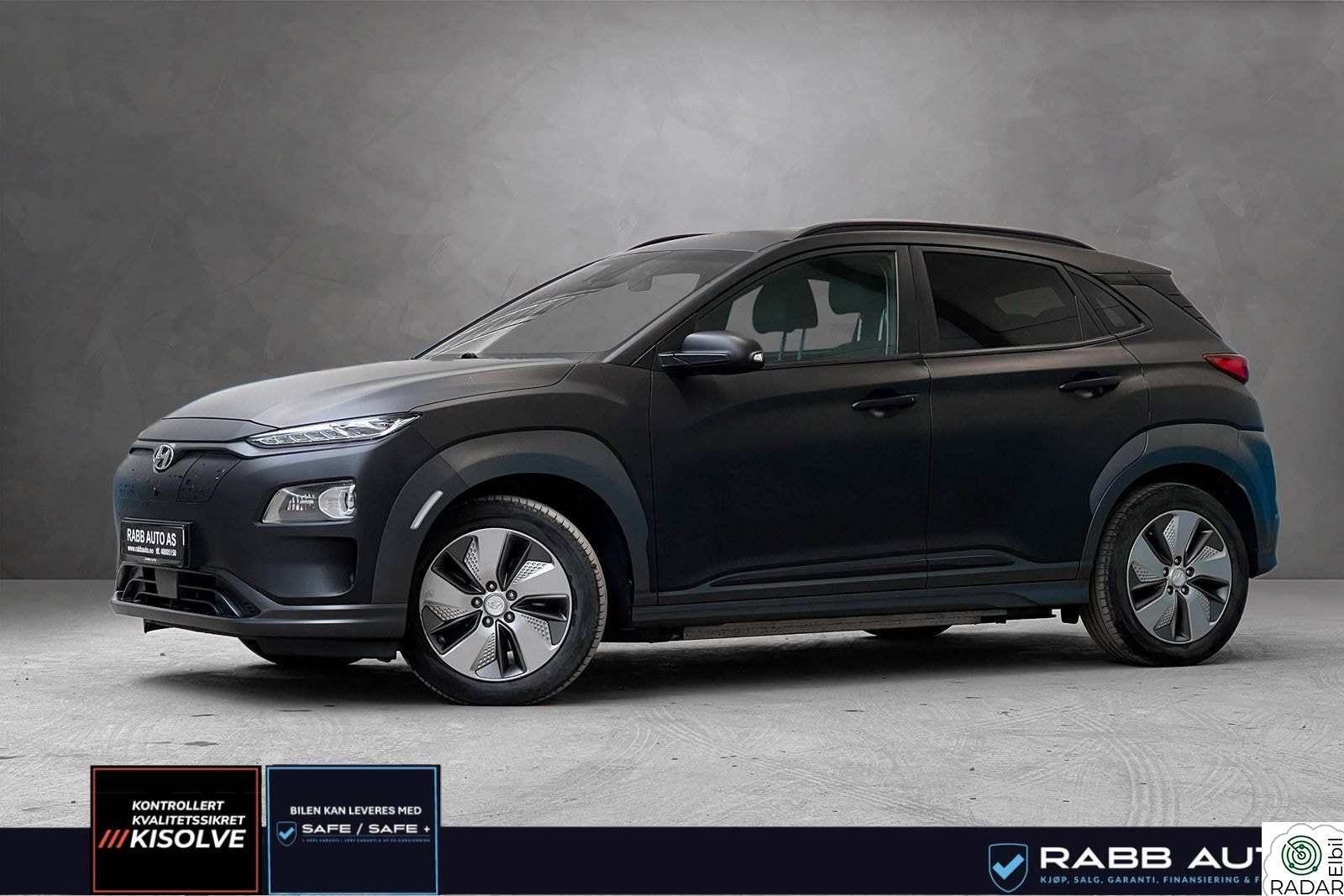 HYUNDAI Kona Premium/64 kWh/204hk/1 Eier/head-up/Masse utstyr/Safe+