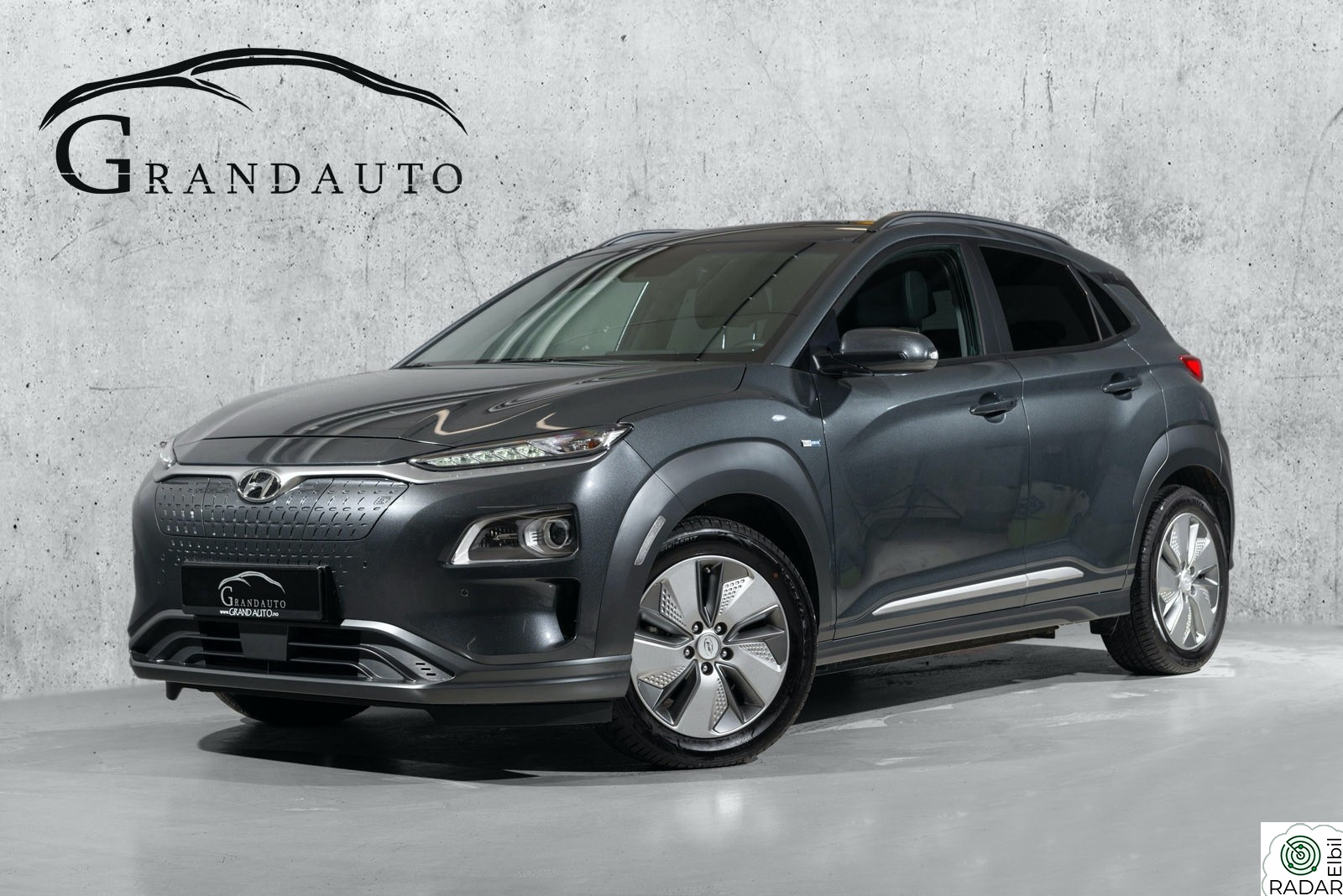 HYUNDAI Kona 64kWh 204HK PREMIUM SKINN ACC HEADUP KEYLESS TOPPUTGAVE