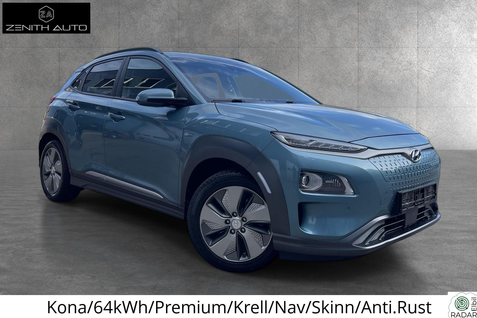 HYUNDAI Kona, Kauai Kona/64kWh/Premium/Krell/Nav/Skinn
