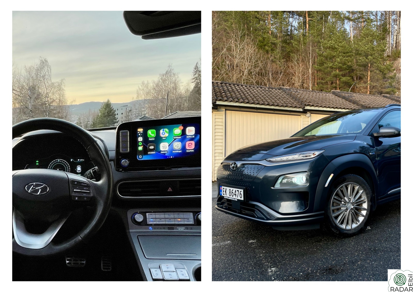 HYUNDAI Kona, Kauai Premium LR / CarPlay / Byttet Batteri / ACC