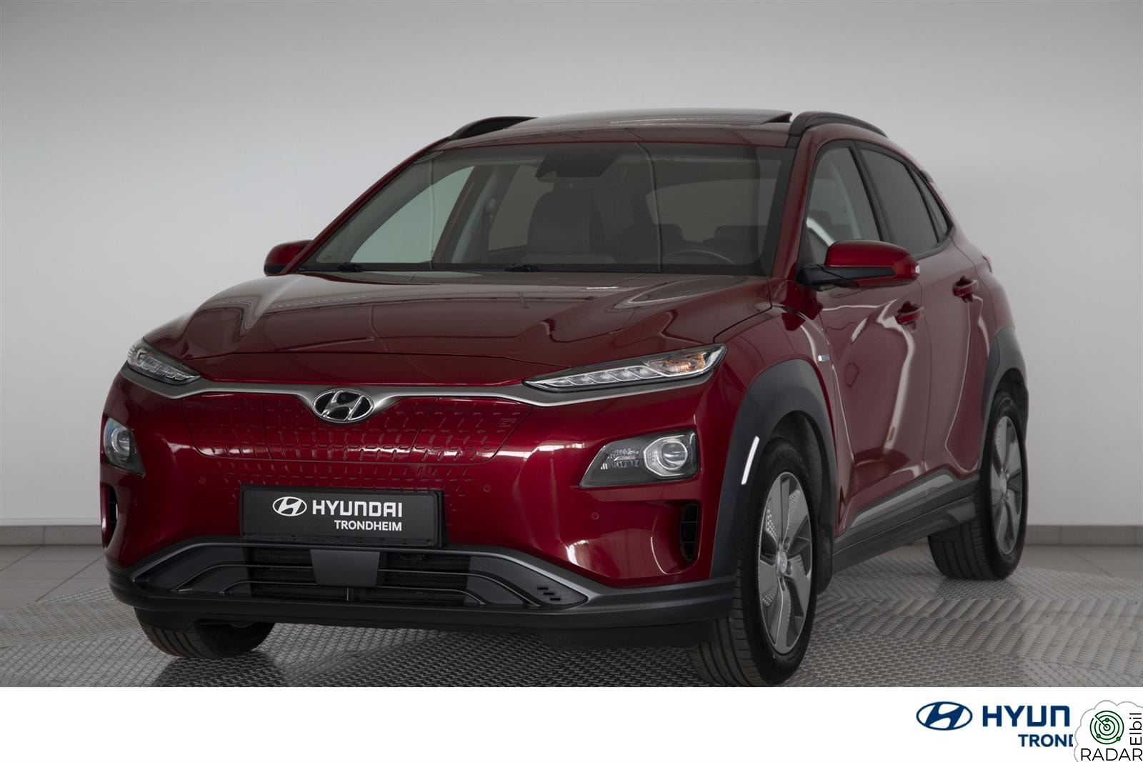 HYUNDAI Kona Long Range Premium m/skinn ACC|Skinn|Soltak|Navi|R.kam