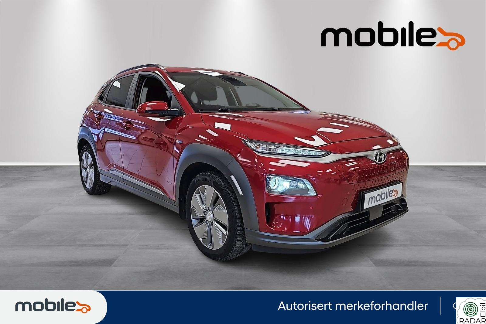 HYUNDAI Kona 64 kWt Teknikk / 449km WLTP rekkevidde / Ny EU
