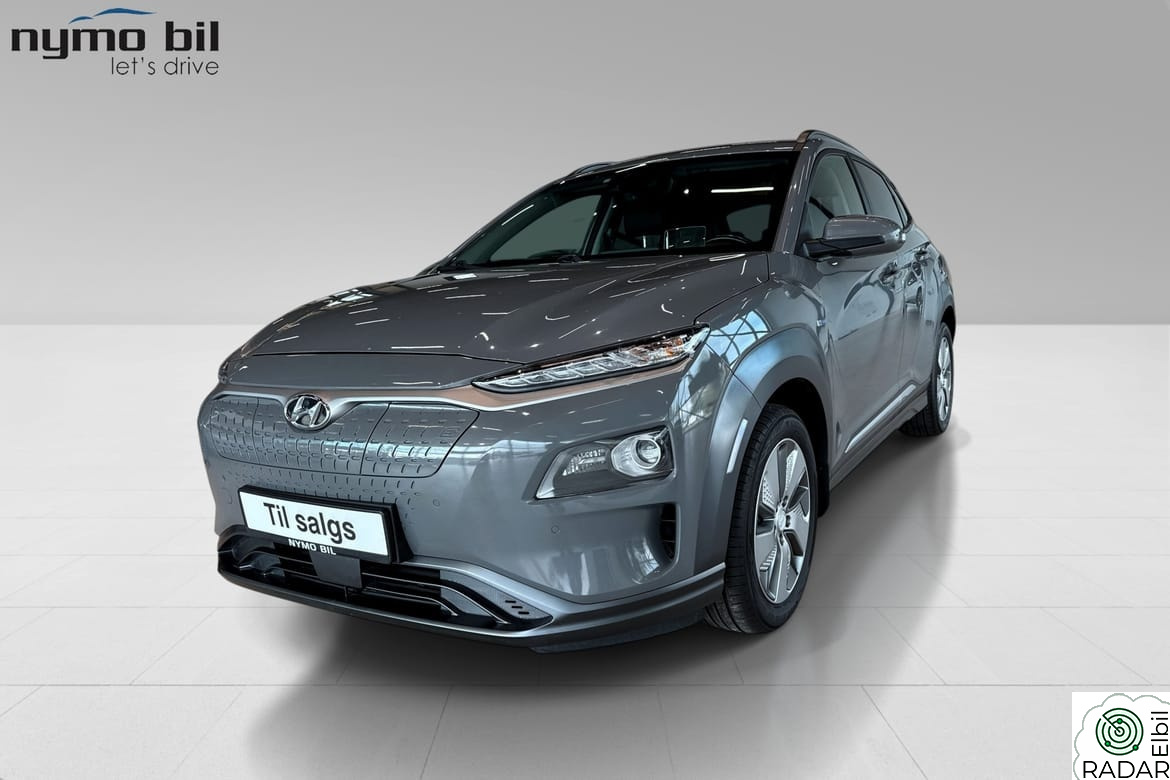 HYUNDAI Kona 64kWt, Teknikk, Skinn, ACC, Krell++