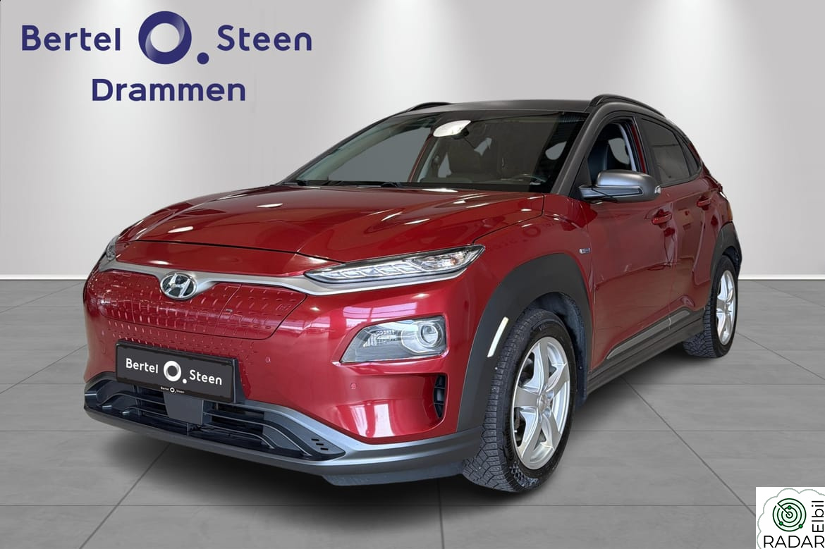 HYUNDAI Kona Premium/64kWh/Head-Up/RattVarme/R.Kamera/Skinn