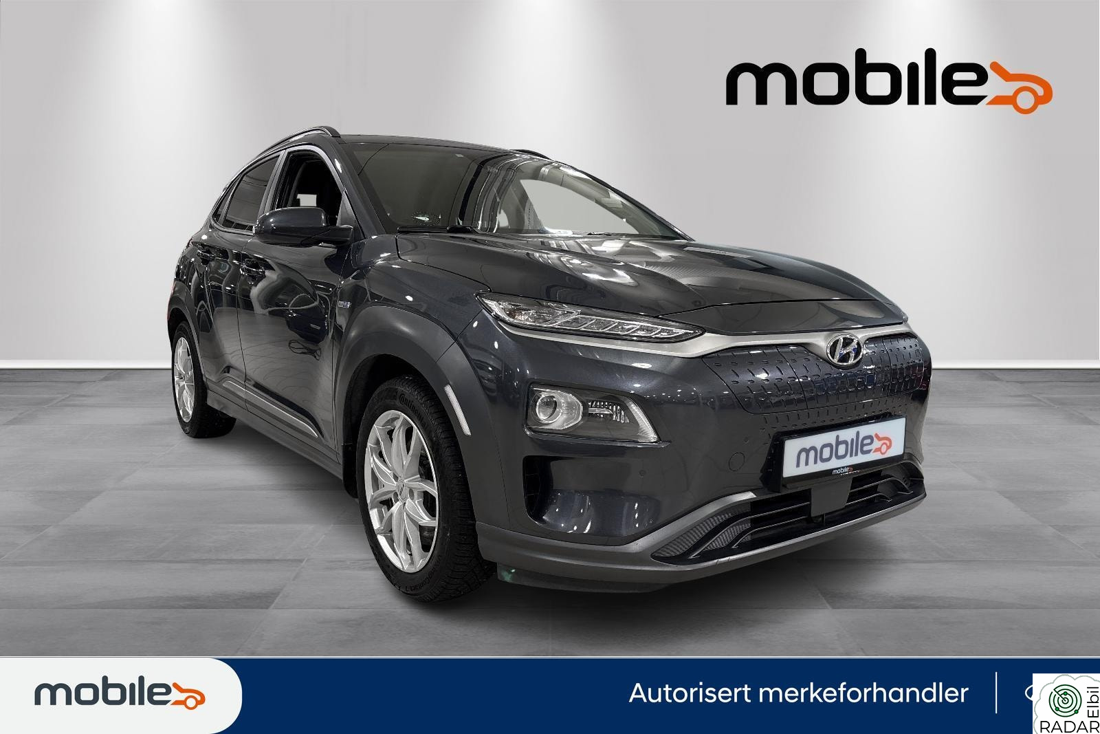 HYUNDAI Kona Premium Long range //  Ny service og EU.