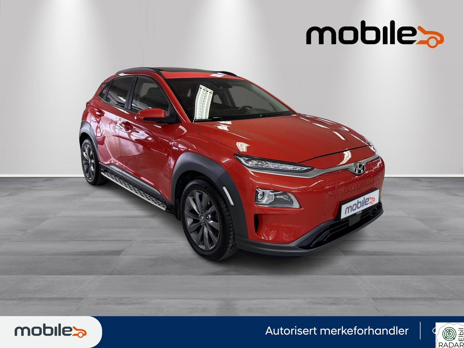 HYUNDAI Kona 64kWh Premium Long Range m/Soltak -Norsk bil!-Ny EU!