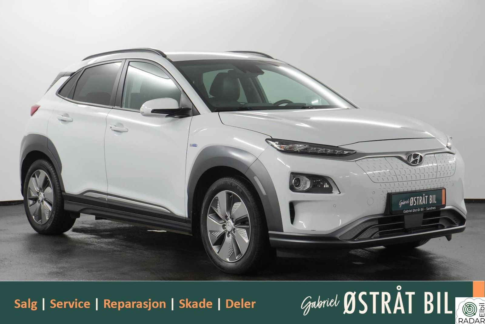 HYUNDAI Kona Premium LR Adaptiv cruise/El sete/Navi/Skinn/Kamera/